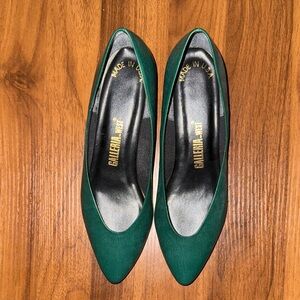 Vintage Women's Deep Green Heels
